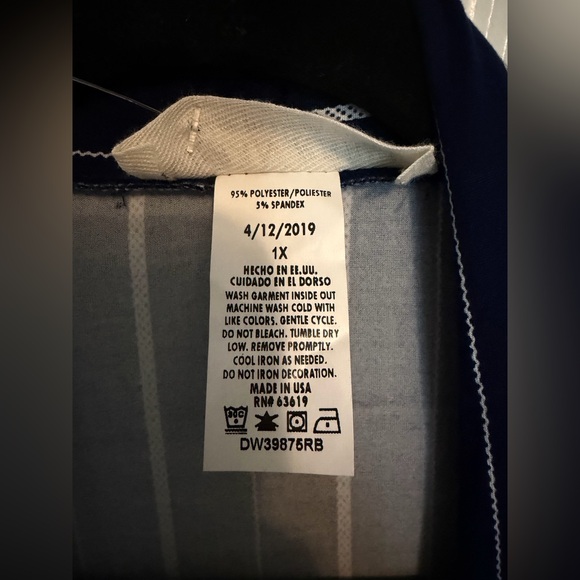 Navy Striped Women's Tunic - Picture 5 of 5